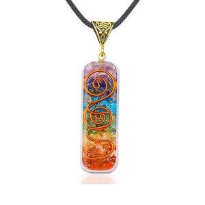 Colorful Chakra Pendant Necklace